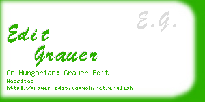 edit grauer business card